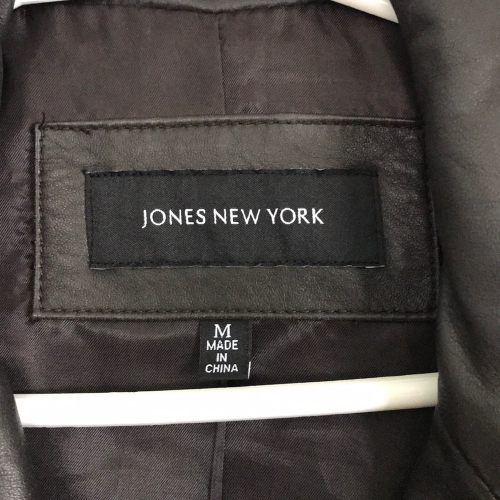 Dark Brown Leather Lightweight Jacket. - image 2